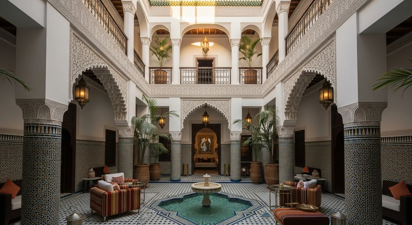 Riad marocain moderne